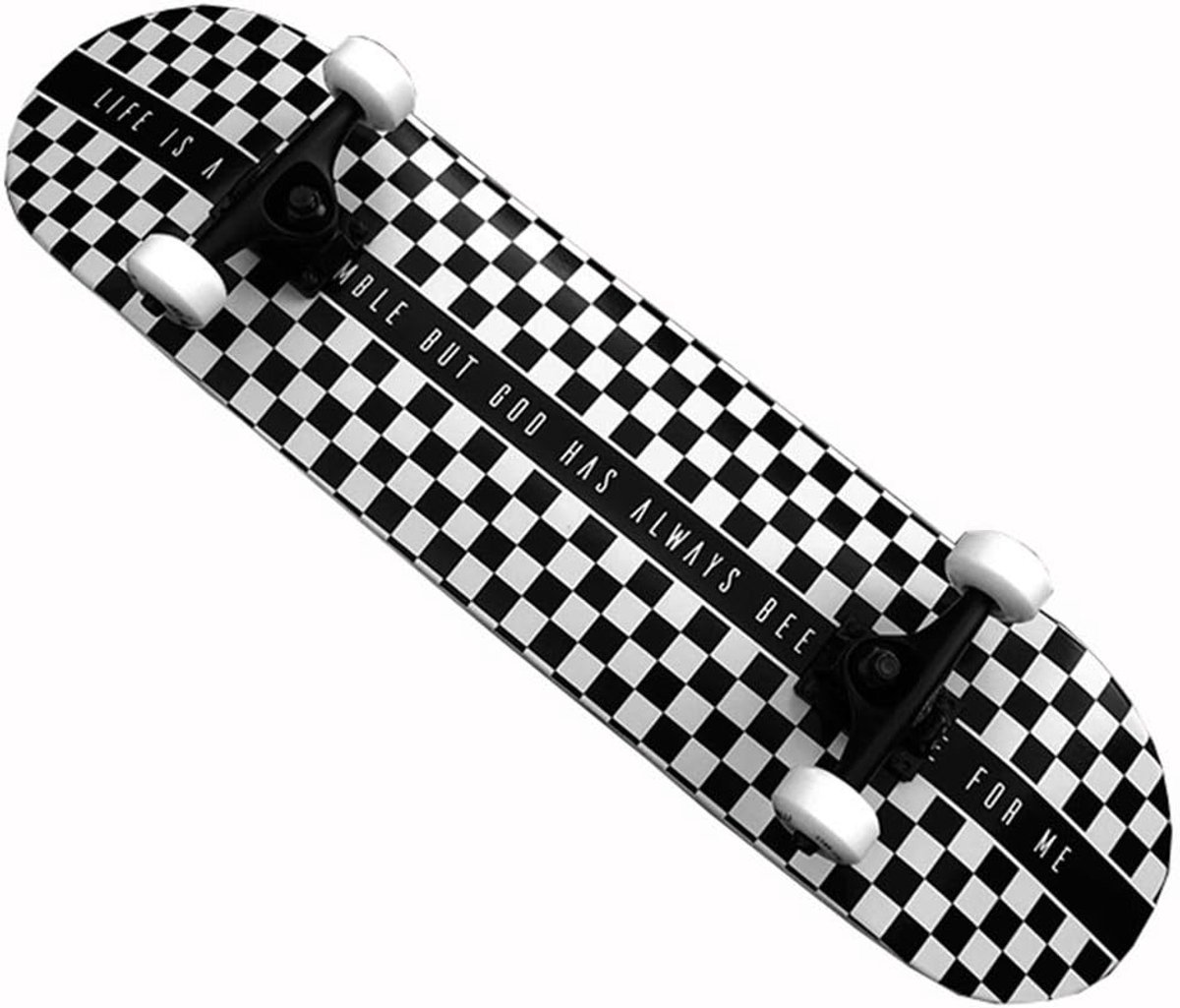 Cruiser Skateboard Longboard Board Straat Rijden 7 Laags Esdoorn 31 Inch Design #1