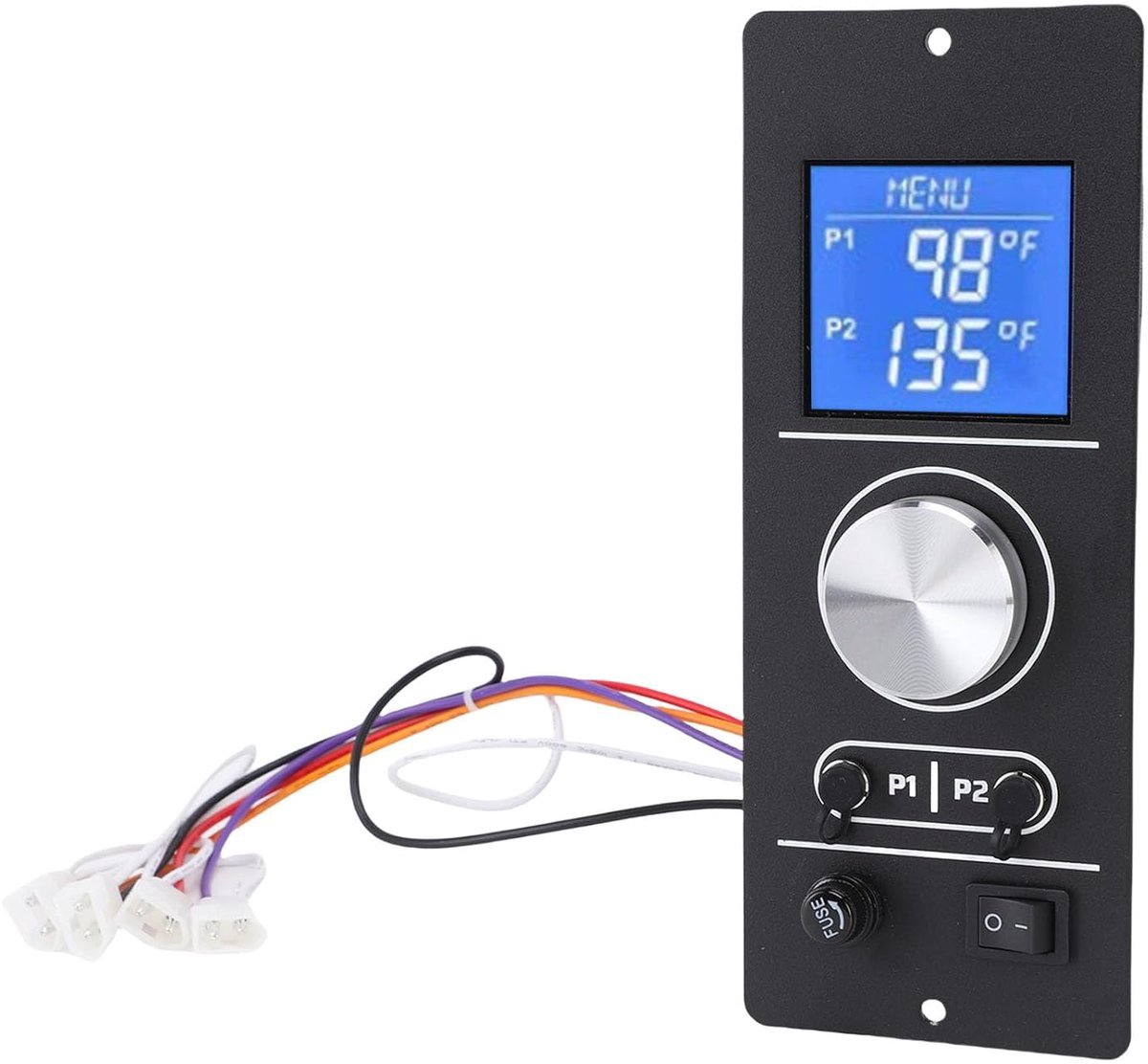Grill Temperatuurregelaar - PID Controller - Barbecue Controle - Intelligent Temperatuurmanagement - 26 cm Lengte - Zwart