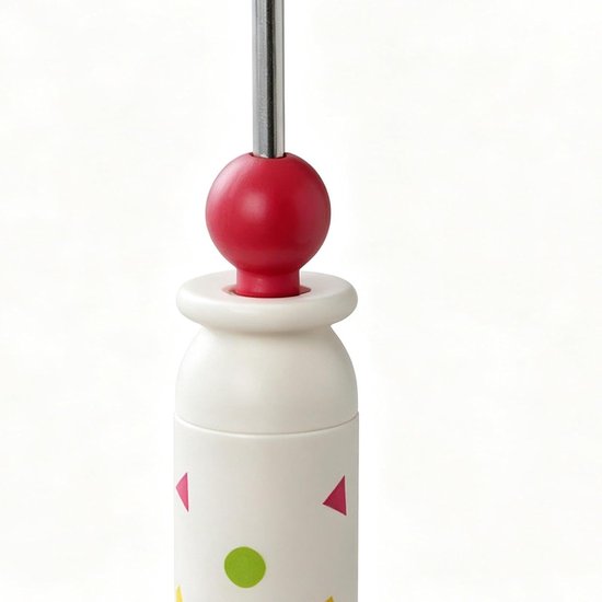 Handmixer Garde - Keukengadget Mixer - Moeiteloos Mixen - Semi-automatisch Mechanisch - 31 cm - Zilver — afbeelding 2