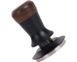 Koffie Sabotage - Espresso Tool - Perfect Koffie Maken - Constante Kracht Mechanisme - 51-58mm - Hout