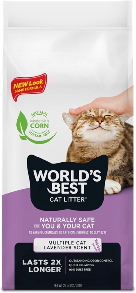 Kattenbakvulling - Natuurlijk - Snel klonterend - Stofvrij - Voor Katten