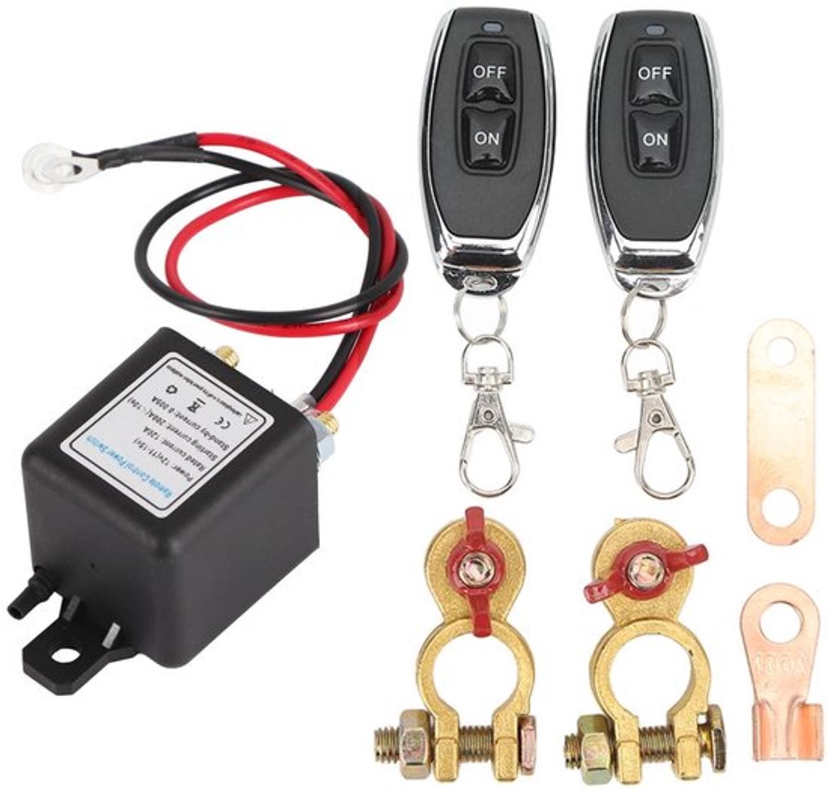 VT Goods - 12V 120a - Draadloze Auto Accu Onderbrekingsschakelaar