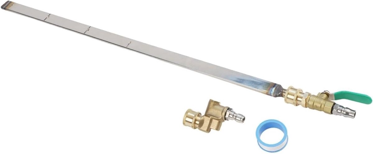 Radiator Reiniger - Reinigingsstaaf - Voertuig Onderhoud - Hoge Druk Capaciteit - 24 Inch - Zilver