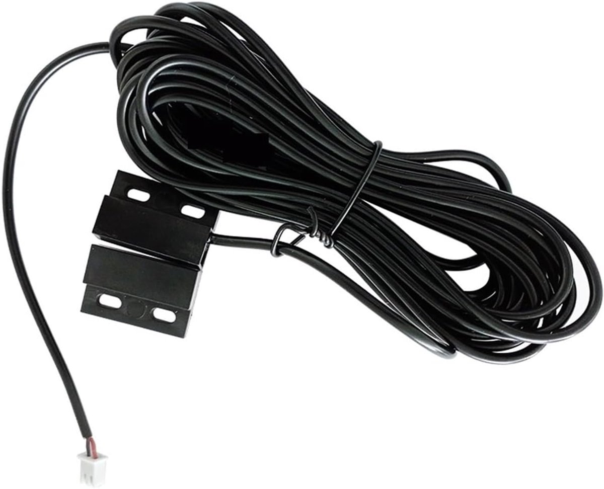 Deuralarmen - Magnetische Sensor - Huisbeveiliging - Waterdicht Buiten Gebruik - 5m Kabel - Zwart
