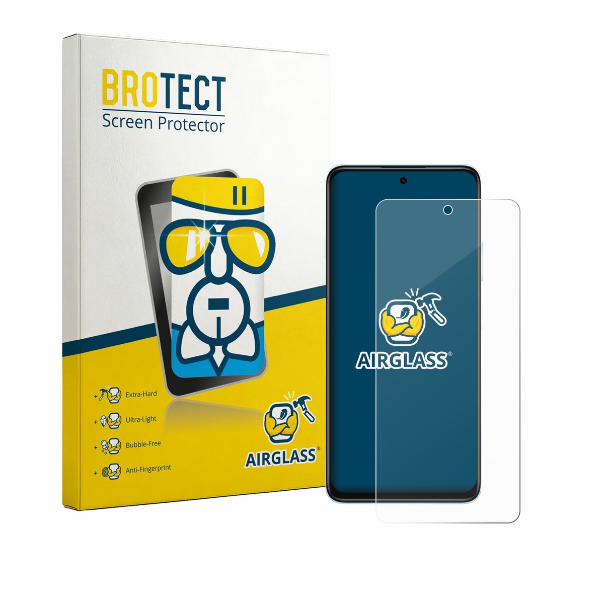 Screenprotector voor Huawei Nova Y74 Beschermglas transparant