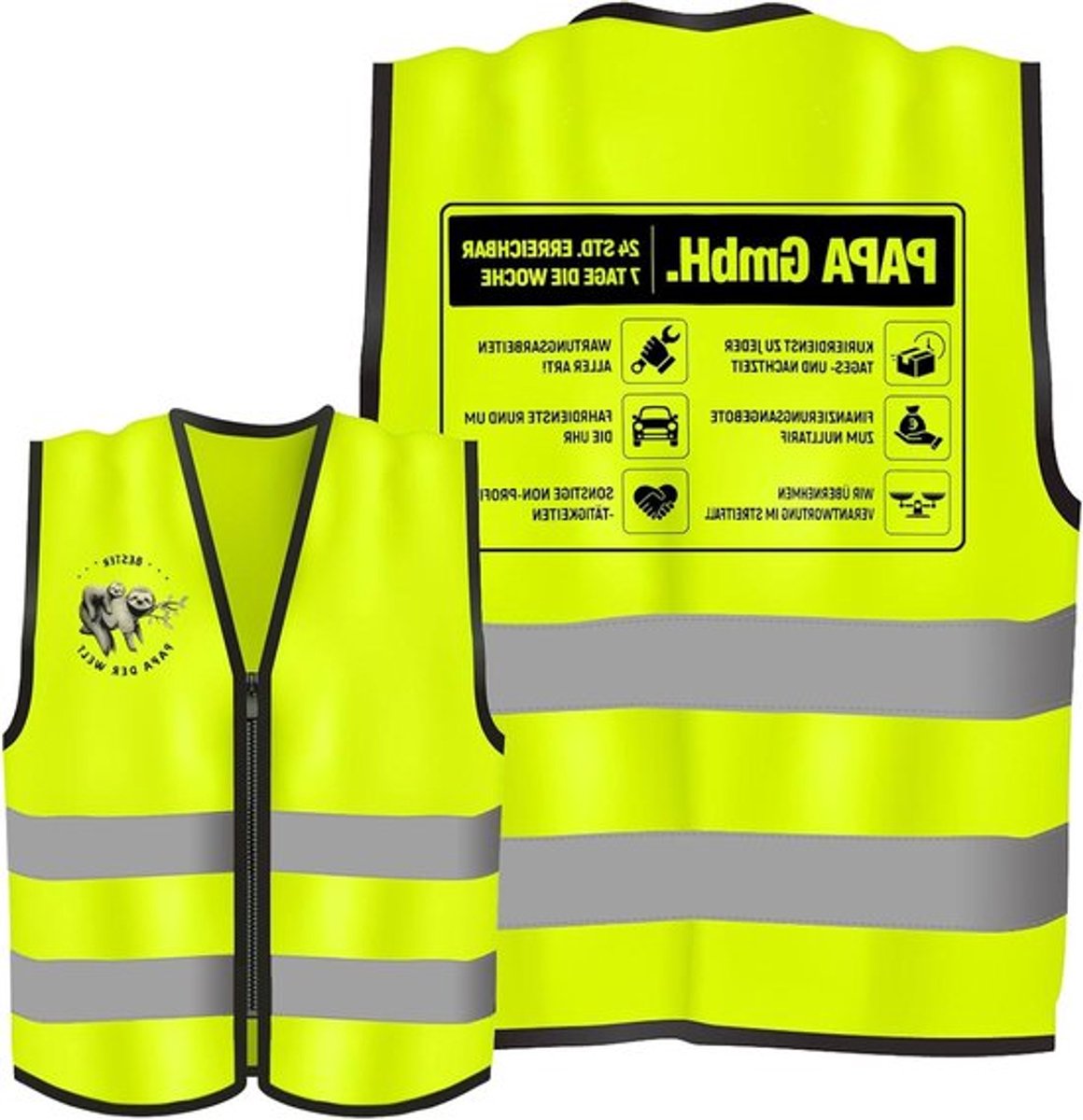 Grappig bedrukt vest cadeau voor mannen en vrouwen - Allecto Plus