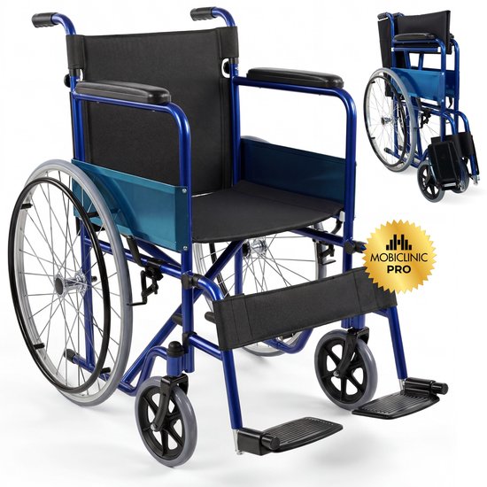 Mobiclinic Alcázar - Rolstoel - Inklapbaar - Lichgewicht - Orthopedisch...