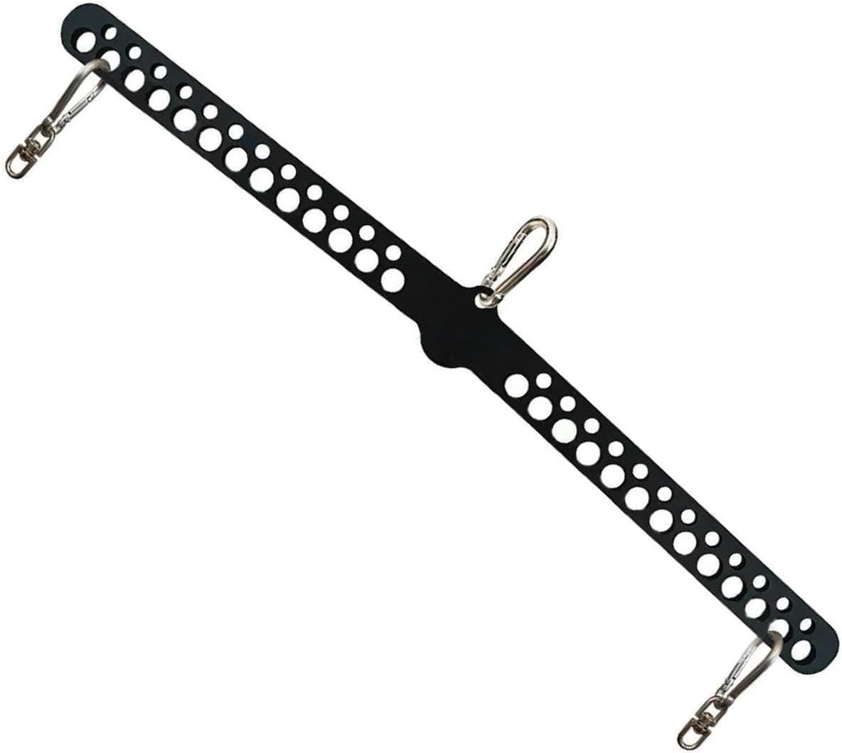 Pull Down Stang - Fitness Handvat - Kracht Training - Brede Compatibiliteit - 100 cm - Zwart