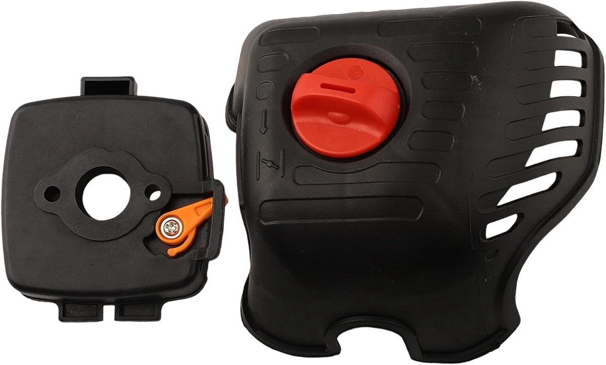 Starter Touw Kit - Terugtrekmechanisme - Bosmaaier Onderhoud - Ergonomische Handgreep - 2 Delig - Oranje