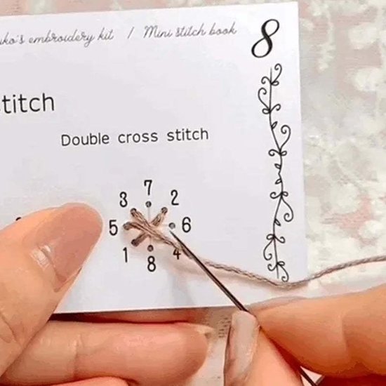 Naaigaren Boek - Naai Patronen - Creatief Handwerken - Stapsgewijze Kaarten - 10 x 8 cm - Niet gespecificeerd — afbeelding 4