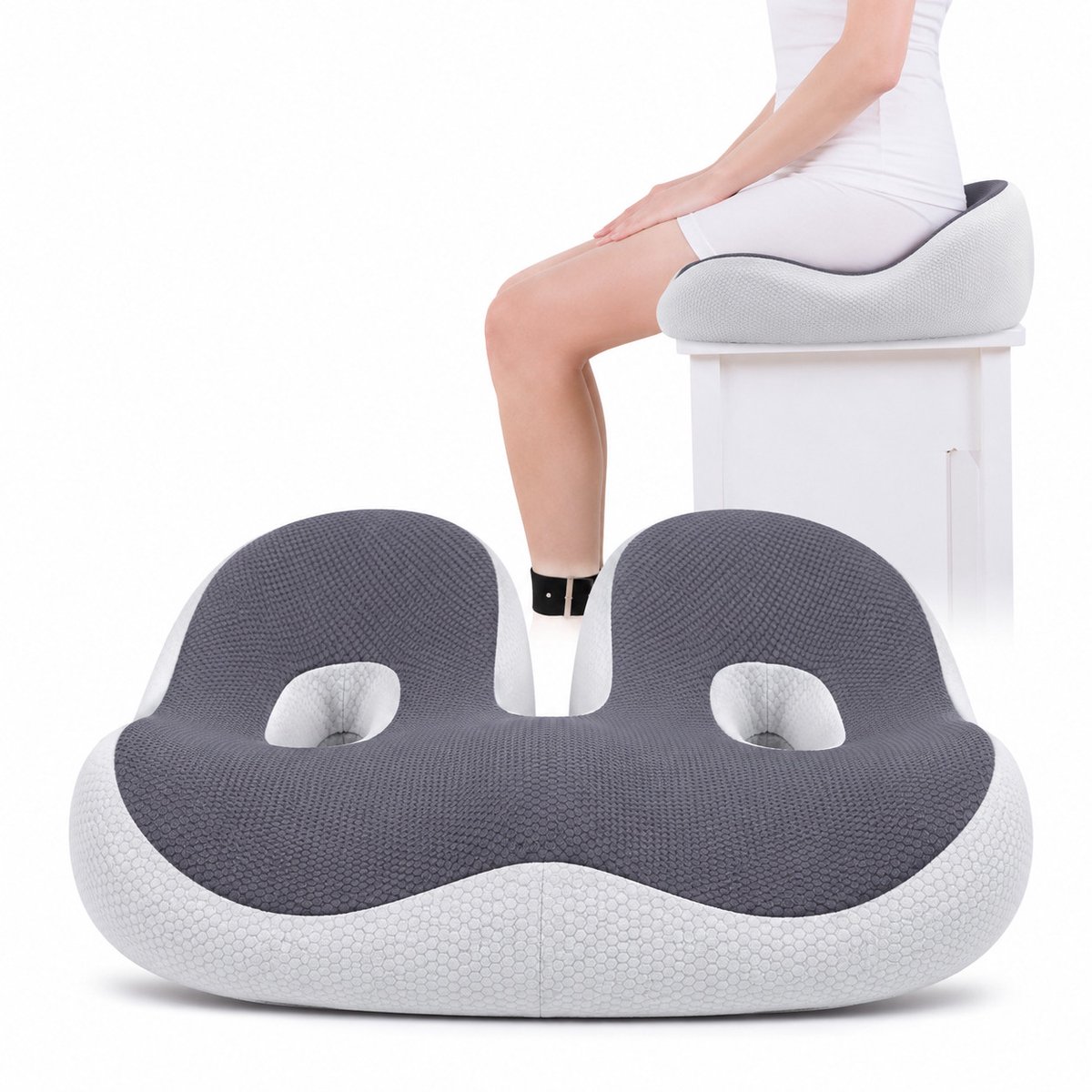 Ergonomisch traagschuim zitkussen