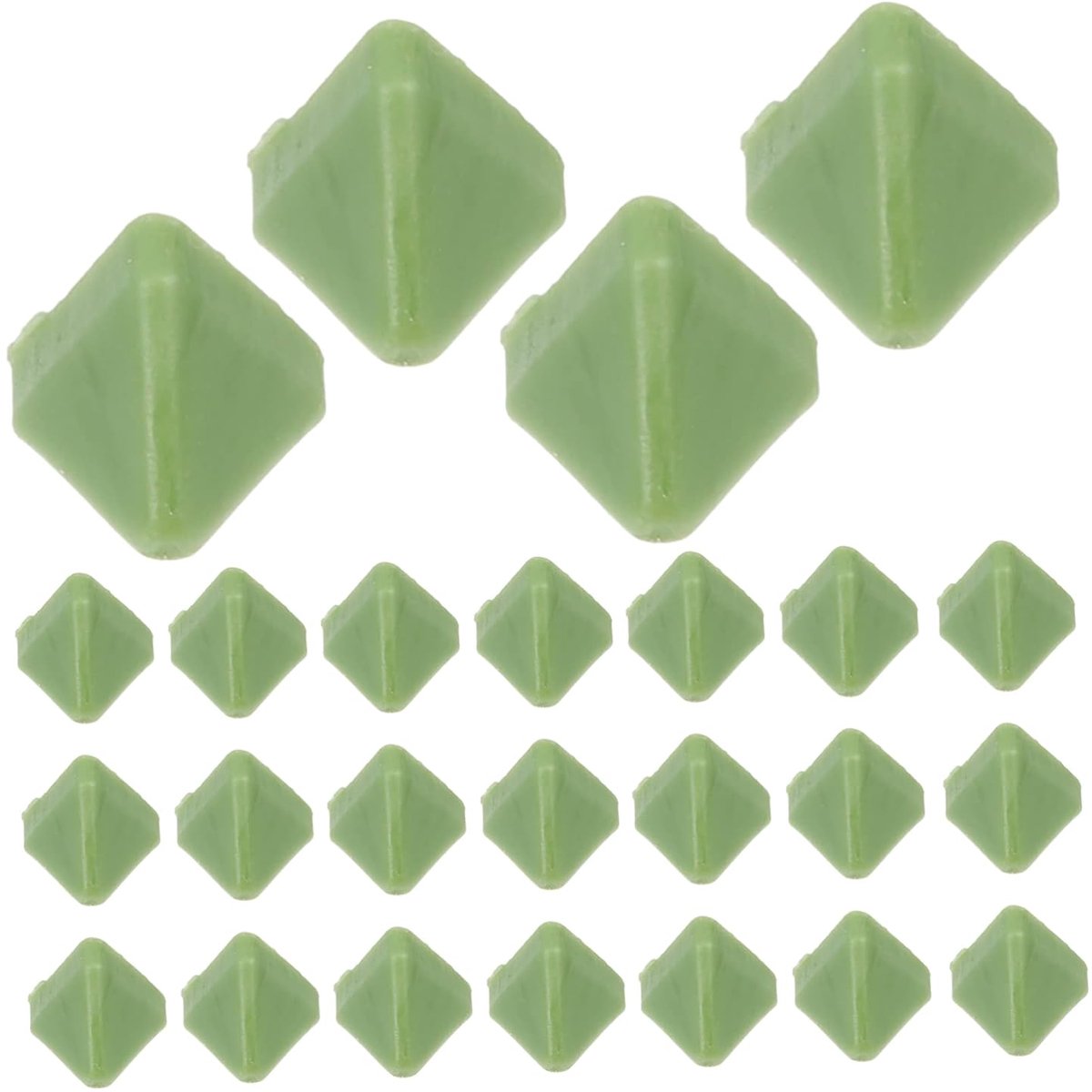 Polijst Media - Slijpkorrels - Sieraden Maken - Driehoekig Ontwerp - 503 Gram - Groen