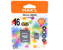Maxell MAXL854711 mémoire flash 16 Go MicroSDHC Class 10