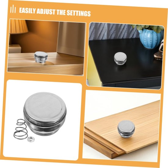 Noodles Machine Onderdelen - Pastamaker Knop - Zelf Pasta Maken - Universele Compatibiliteit - 2 Stuks - Zilver — afbeelding 3