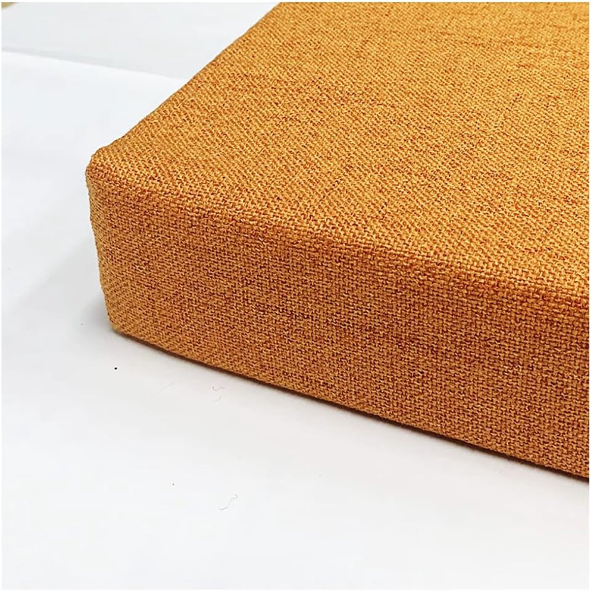 Bankkussen - Zitkussen Outdoor - Comfortabel Zitten - Hoge Dichtheid Schuim - 100x35x8cm - Oranje