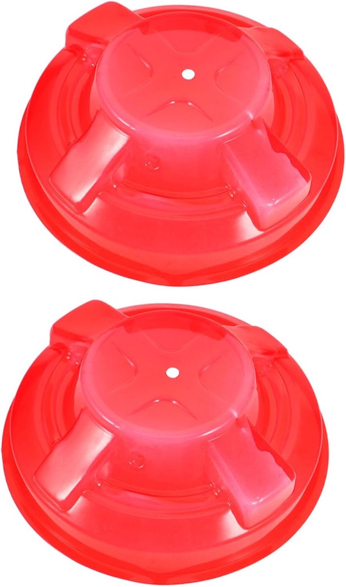 Detector Beschermhoes - Alarm Kap - Keuken Gebruik - Stof Dicht - 2 Stuks - Rood