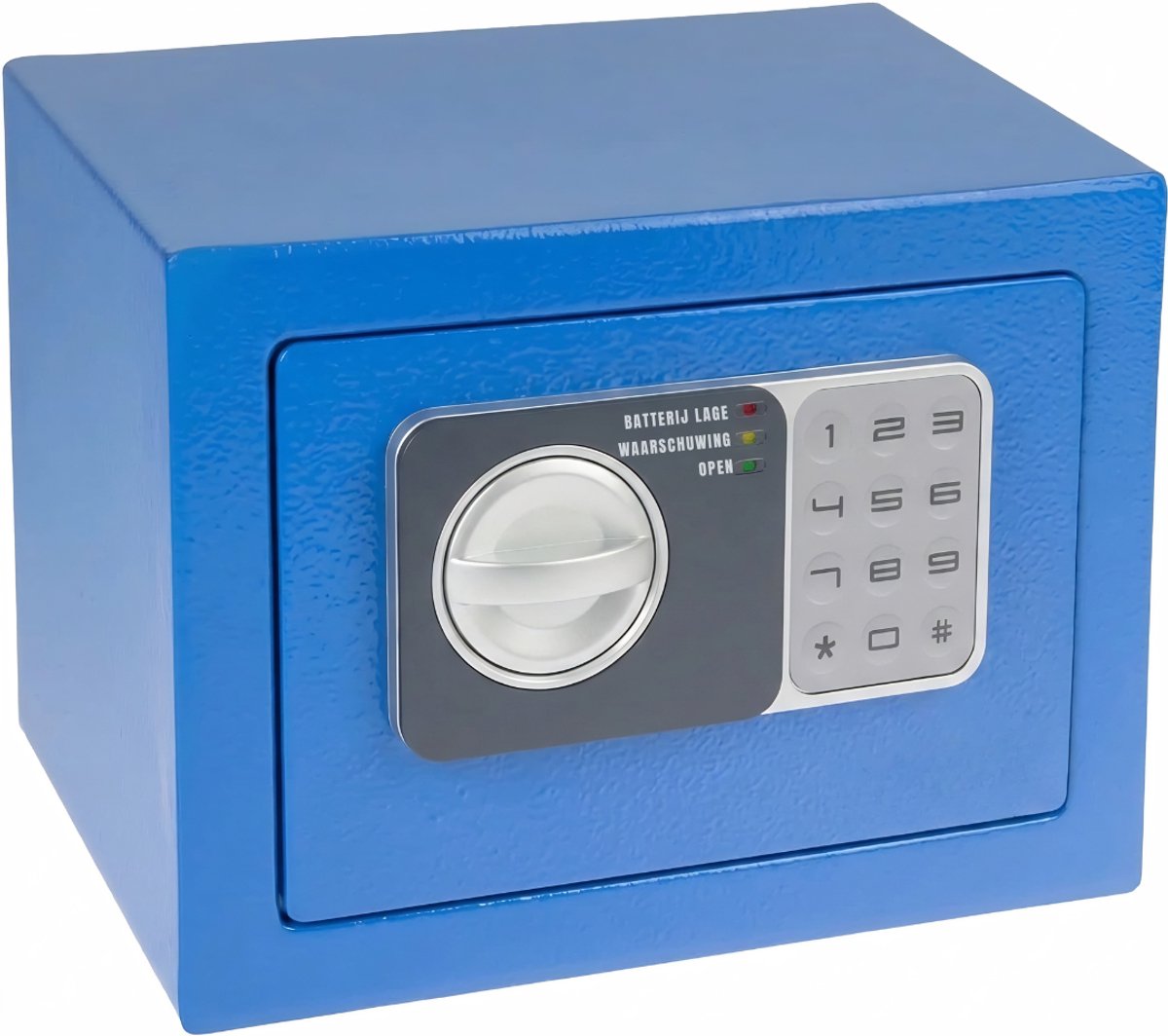 Ploutos® Kluis Brandwerend -Blauw – Voor Thuis, Kantoor en Reizen - 23cm x 17cm x 17cm