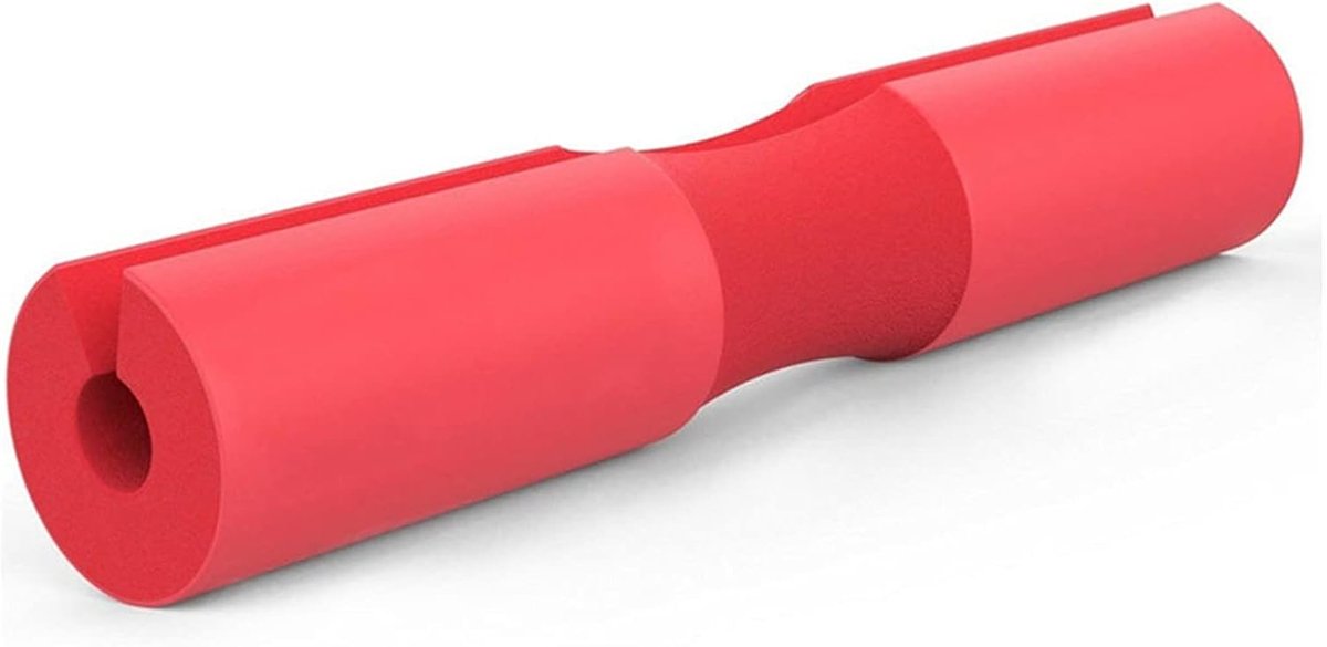 Barbell Pad - Schouderbeschermer Squat Pad - Fitness Gewichtheffen - Hoge Dichtheid Schuim - N.v.t. - Rood
