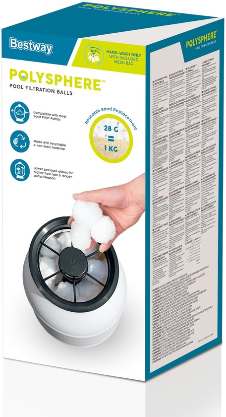 Bestway - Flowclear - Polysphere - Filterballen - 500 - g - 58475
