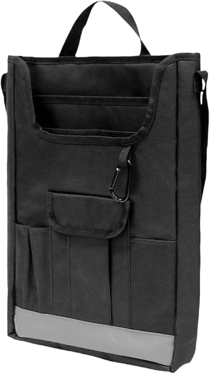 Autostoel Organizer - Opbergtas Achterbank - Reizen met Kinderen - Tablet Houder - 30x2x2 cm - Zwart