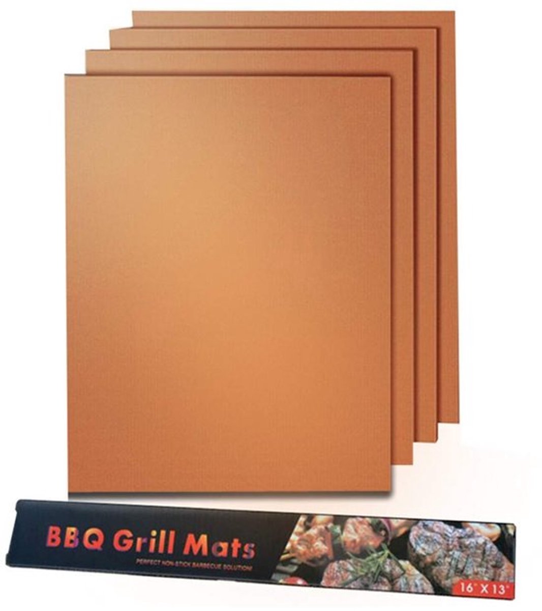 Herbruikbare grillmatten Dailygoody - Anti-aanbaklaag