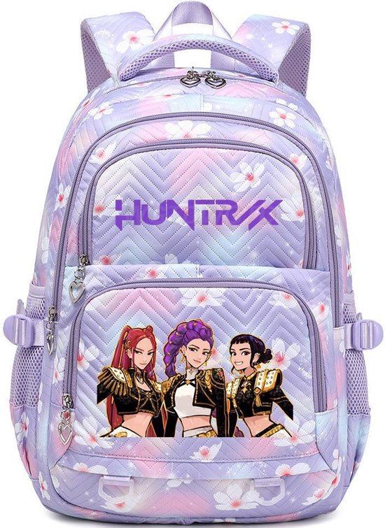 Kraftverdia® K-Pop Devil Hunter Rugzak—Rugzak—Schattige Cartoon Rugzak—Geschikt voor Kinderen en Vrouwen—44 cm Hoog