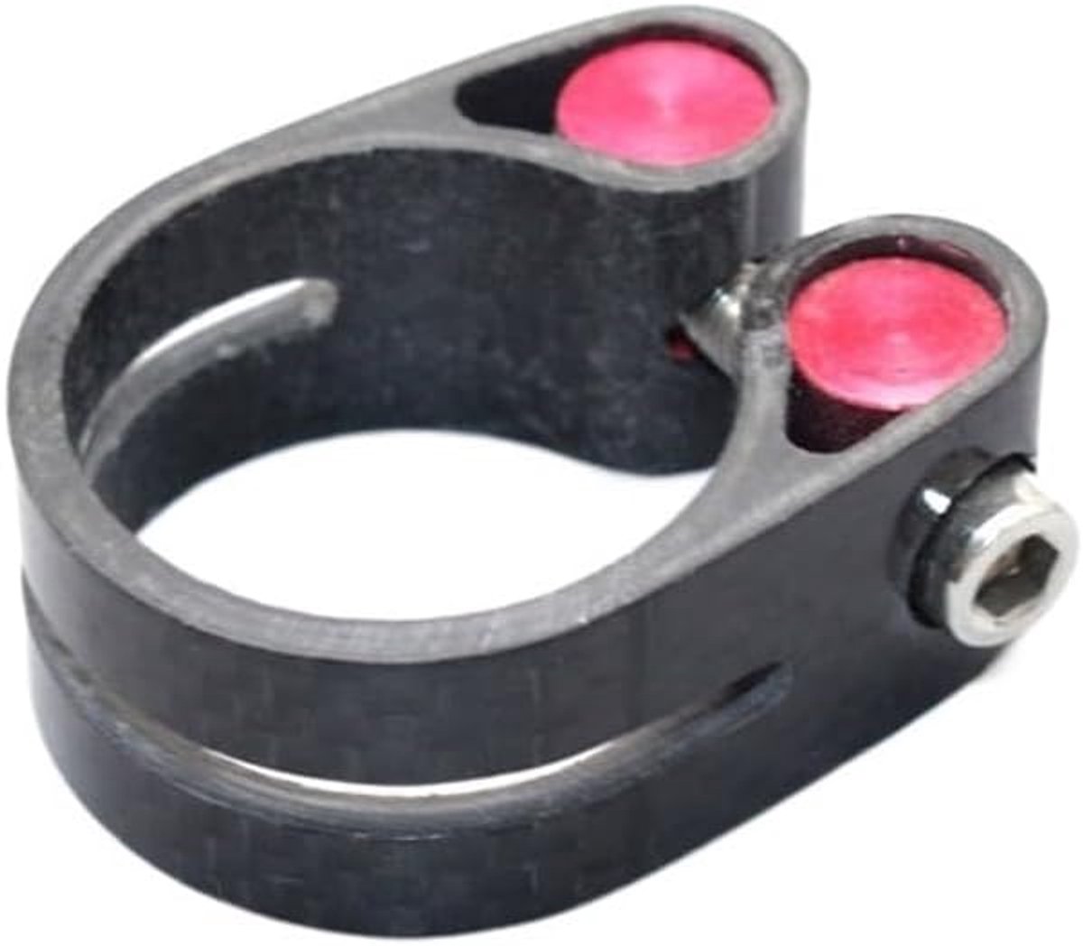 Fiets Zadelklem - Zadelpen Bevestiging - Zadelhoogte Aanpassen - Snelsluiting Hendel - 27.2/30.8/31.6mm - Mat Zwart