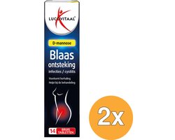 Lucovitaal 2x D-Mannose Blaasontsteking (14 bruistabletten)