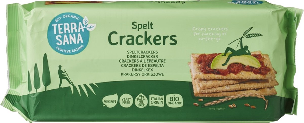 TerraSana Crackers spelt bio 250 Gram