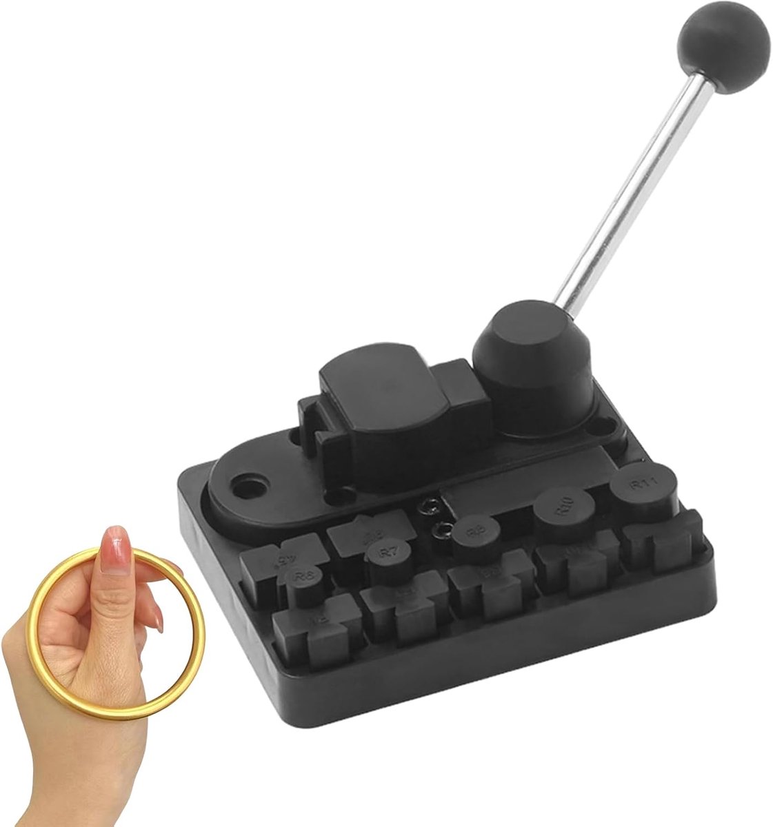 Buiggereedschap Sieraden - Draadvormer - Sieraden Maken - Verstelbare Klem - 148 cm - Zwart
