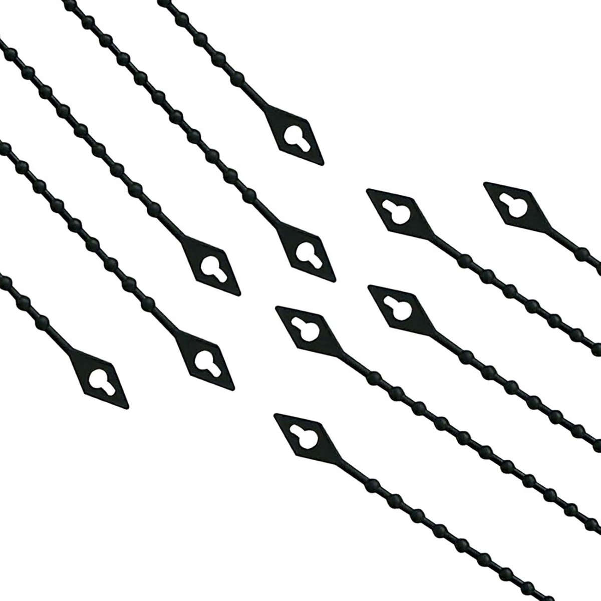 Kabelbinders Zwart - Tie Wraps - Kabel Beheer - Industriële Sterke Nylon - 180mm 500 Stuks - Zwart