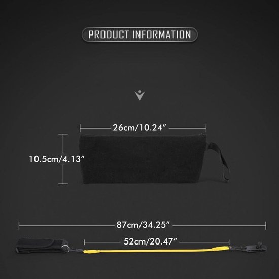 Swing Resistance Bands voor Golf Training - Verbeter uw Golfswing met dit Hulpmiddel voor Trekkoord - Band voor Houdingcorrectie en Golf Swing Oefeningen van Balight — afbeelding 4