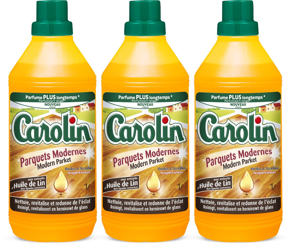 Carolin Vloerreiniger Parket 3x1L