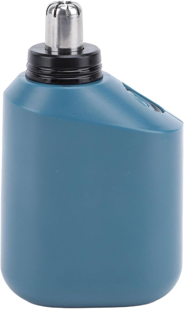 Neushaartrimmer Oplaadbaar - Neustondeuse Elektrisch - Persoonlijke Verzorging - Dubbele Mesjes - 12 x 6 x 3 cm - Blauw