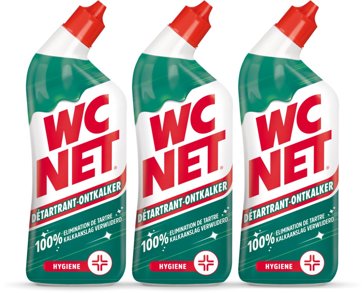 WC Net Gel Ontkalker 3x750ml