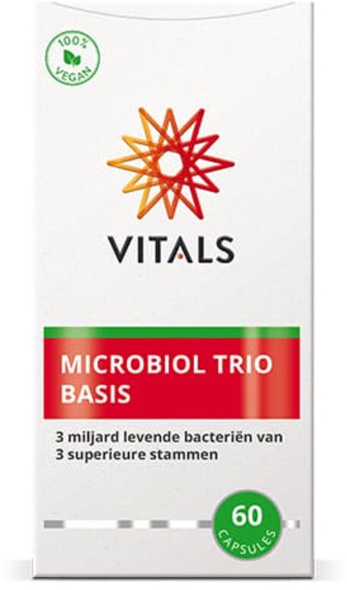 Vitals - Microbiol Trio Basis - 2 x 60 capsules - Voordeelverpakking