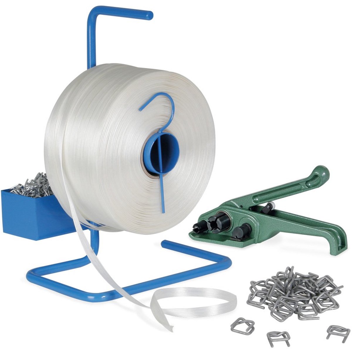 Strapping Set - Spanband Set - Pakketten Verzegelen - Inclusief Spanner - 850 m - N.v.t.