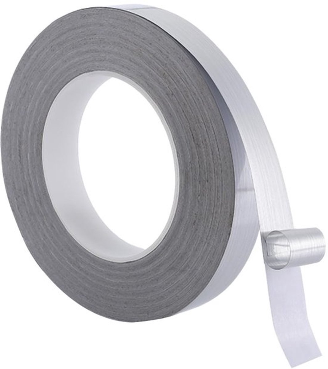 Wandbekleding spiegelband zilver 50m