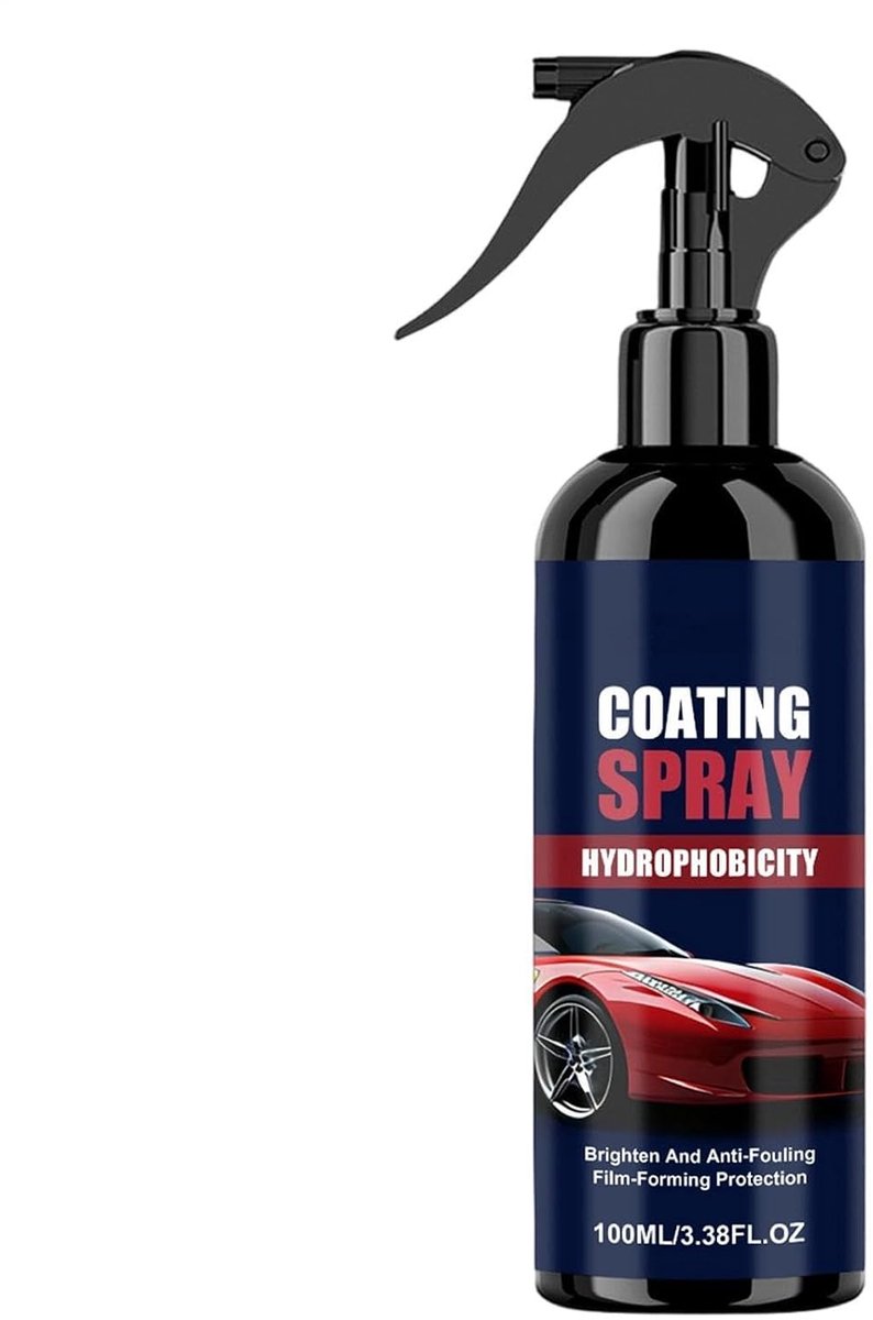 Autocoating Spray - Glans Coating - Voertuig Beschermen - Waterafstotend Effect - 100 ml - Glanzend