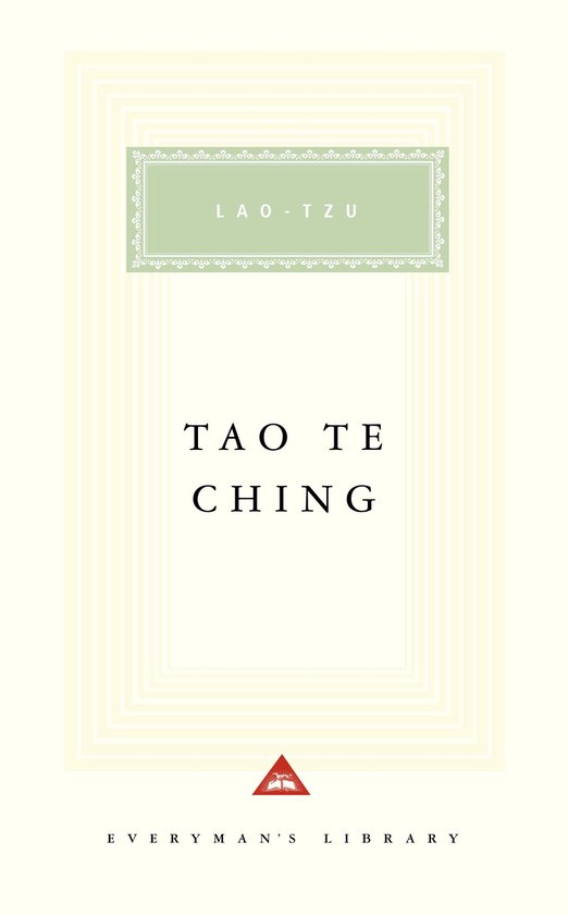 Boek kaft van 'Tao Te Ching' door Lao Tzu in het Everyman's Library.