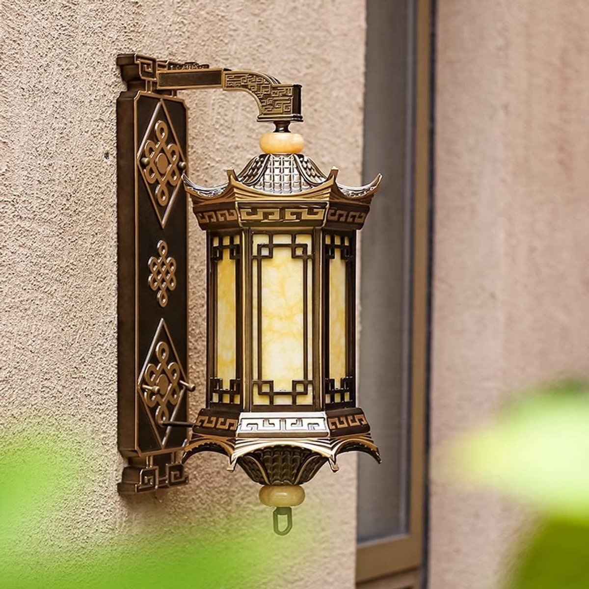 Buitenlantaarn Tuinlamp - Veranda Verlichting - Entree Verfraaien - Victoriaanse Stijl - E27 Fitting - Antiek
