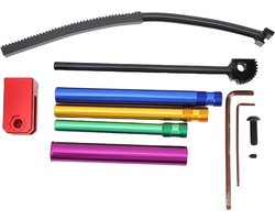 Crossmotor Bandenwisselset - Offroad Bandenwisselaar - Band Vervangen - 11 Delige Set - 16-21 Inch - Aluminium