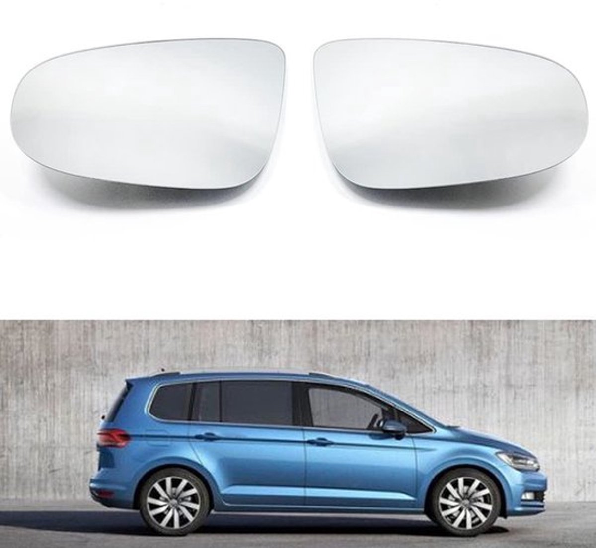 Solidchoice - Dailygoody - Auto Achteruitkijkspiegel - Verwarmd - Links/Rechts