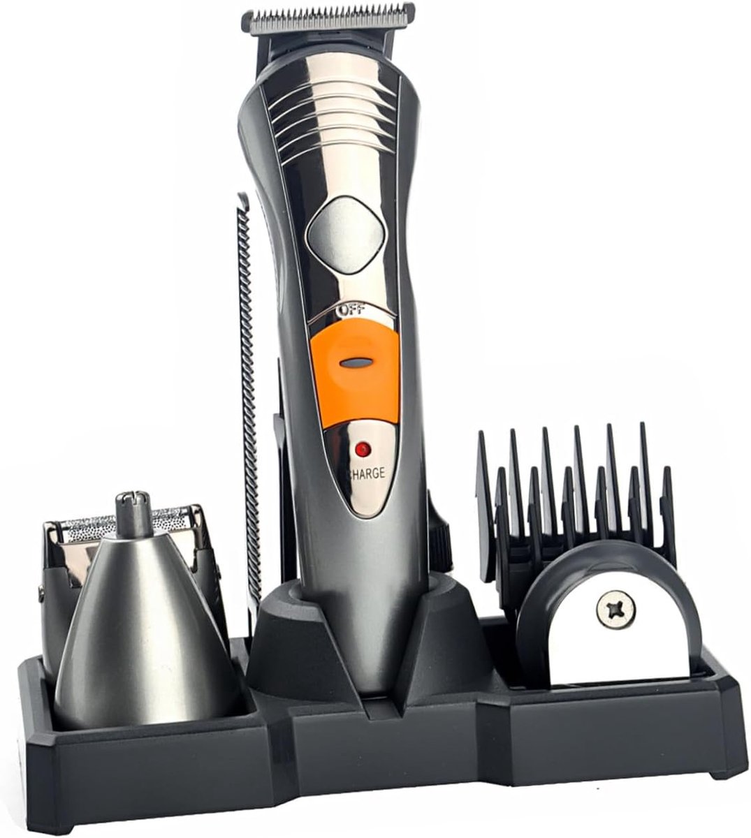 Elektrische Trimmer - Gezichtsverzorger - Persoonlijke Verzorging - Precisie Trimmer - 15.5 cm - Zwart