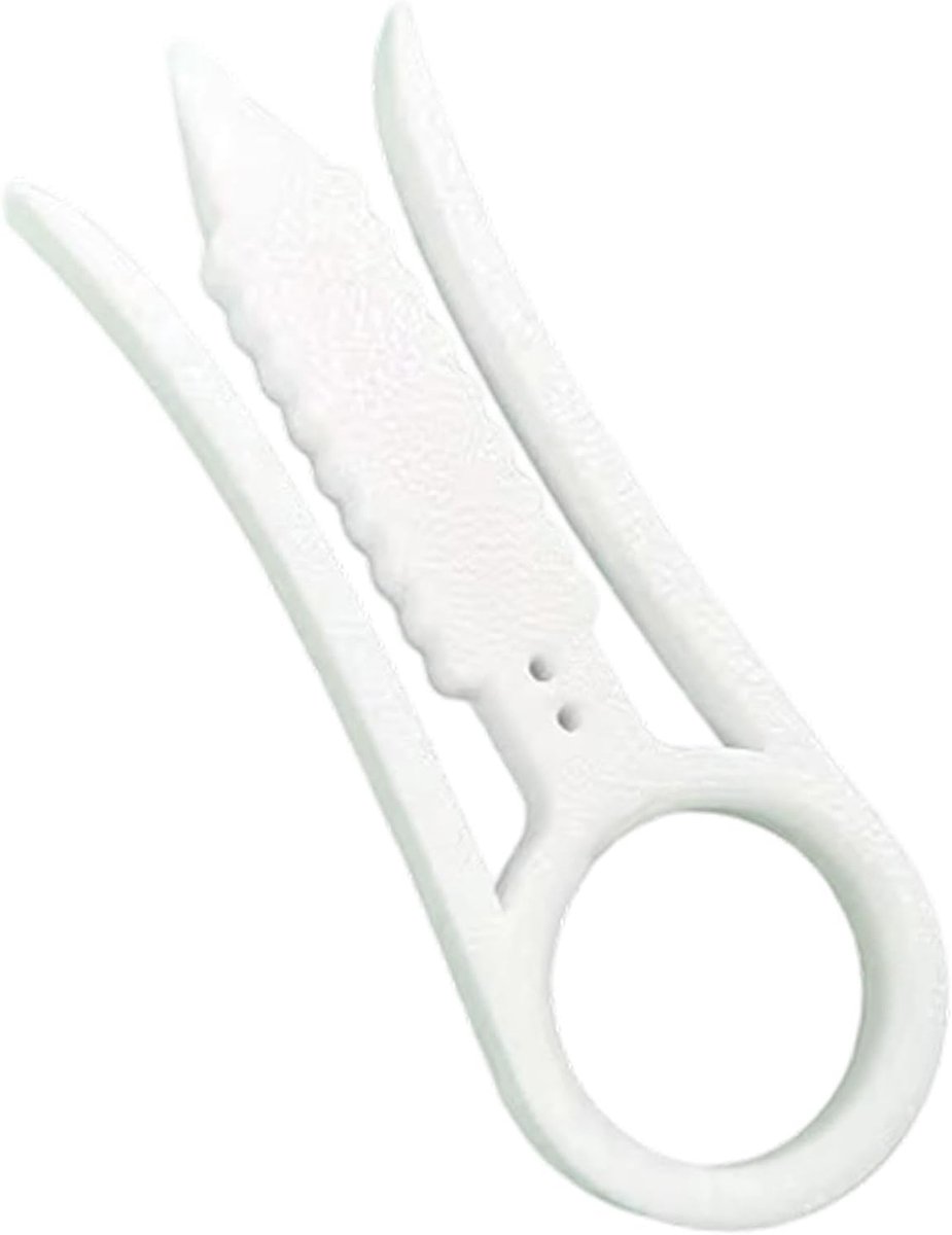 Kabelstripper Krimptang - Draadstripper Gereedschap - Netwerkkabel Reparatie - 3-in-1 Functie - Compact Formaat - Wit