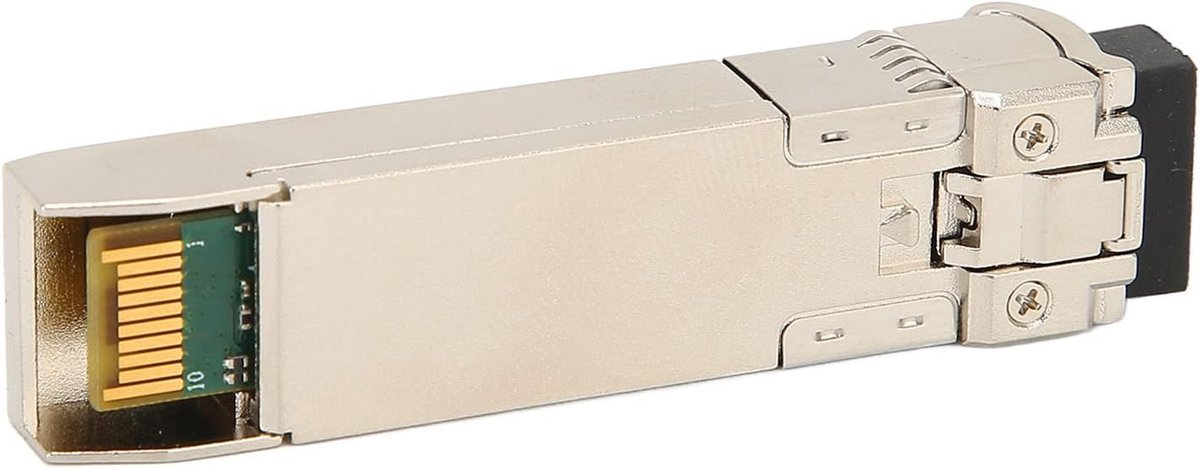 Optische Module - SFP+ Transceiver - Netwerk Uitbreiding - 10 Gbps Snelheid - 10 KM Bereik - Zilver