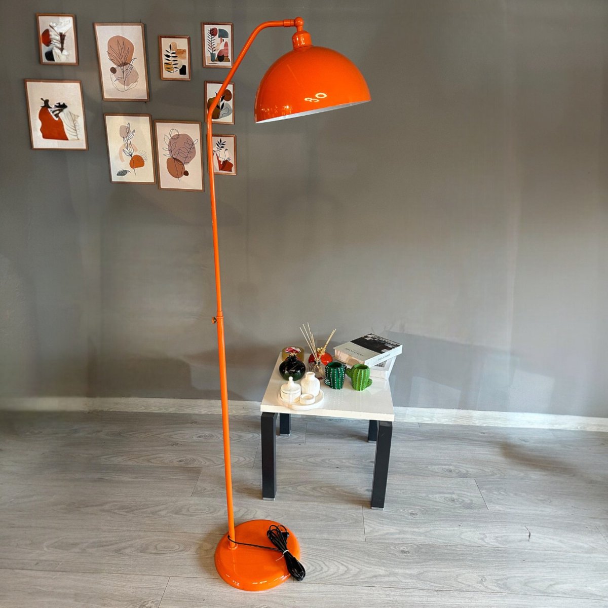 Bamyum Helvik hanglamp, Moderne stijl, Ø37 cm, nachtblauw metalen lamp