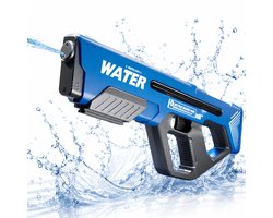 Pumpify Waterpistool – Buitenspeelgoed – Elektrisch Waterpistool – Super Soaker – Waterspeelgoed – Met Flits Bij Ieder Schot – Watergeweer – Speelgoed – 4 Jaar – 5 Jaar – 6 jaar – 7 jaar – 8 jaar – Glock – Waterblaster – Modern Blauw