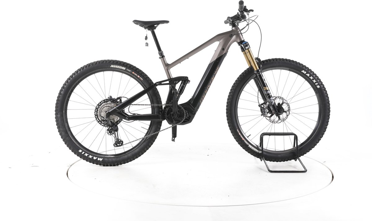 Moustache Bikes Trail 10 Elektrische full-suspension mountainbike Bosch 29" zwart