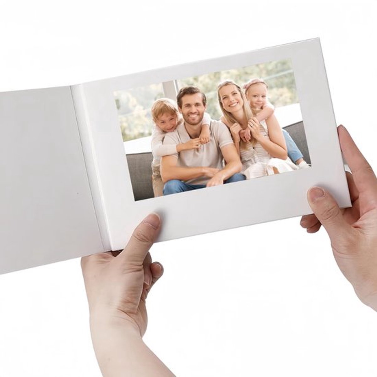 Store_9 - Videowenskaart - Digitale Videobrochure - Oplaadbaar met Lcd-Scherm - A5